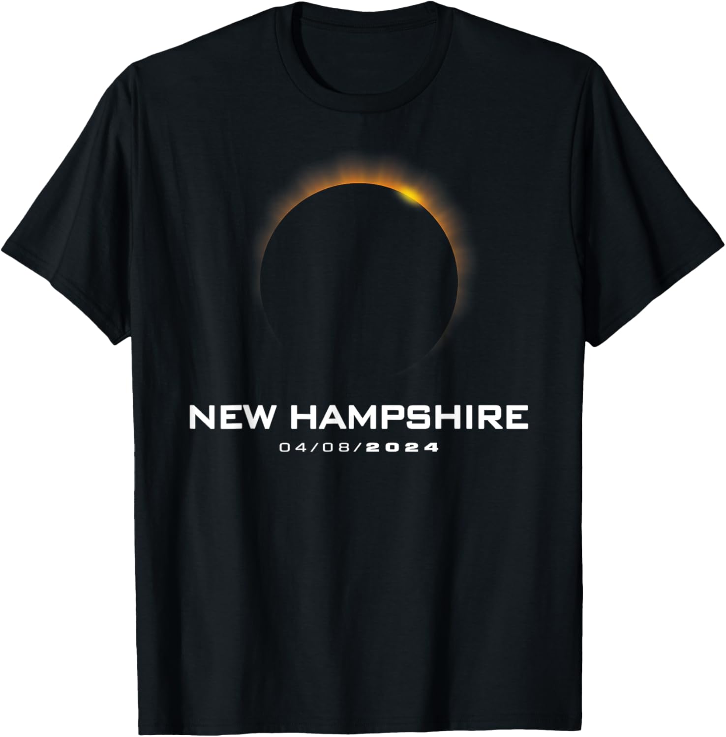 Total Solar Eclipse 2024 New Hampshire T-Shirt