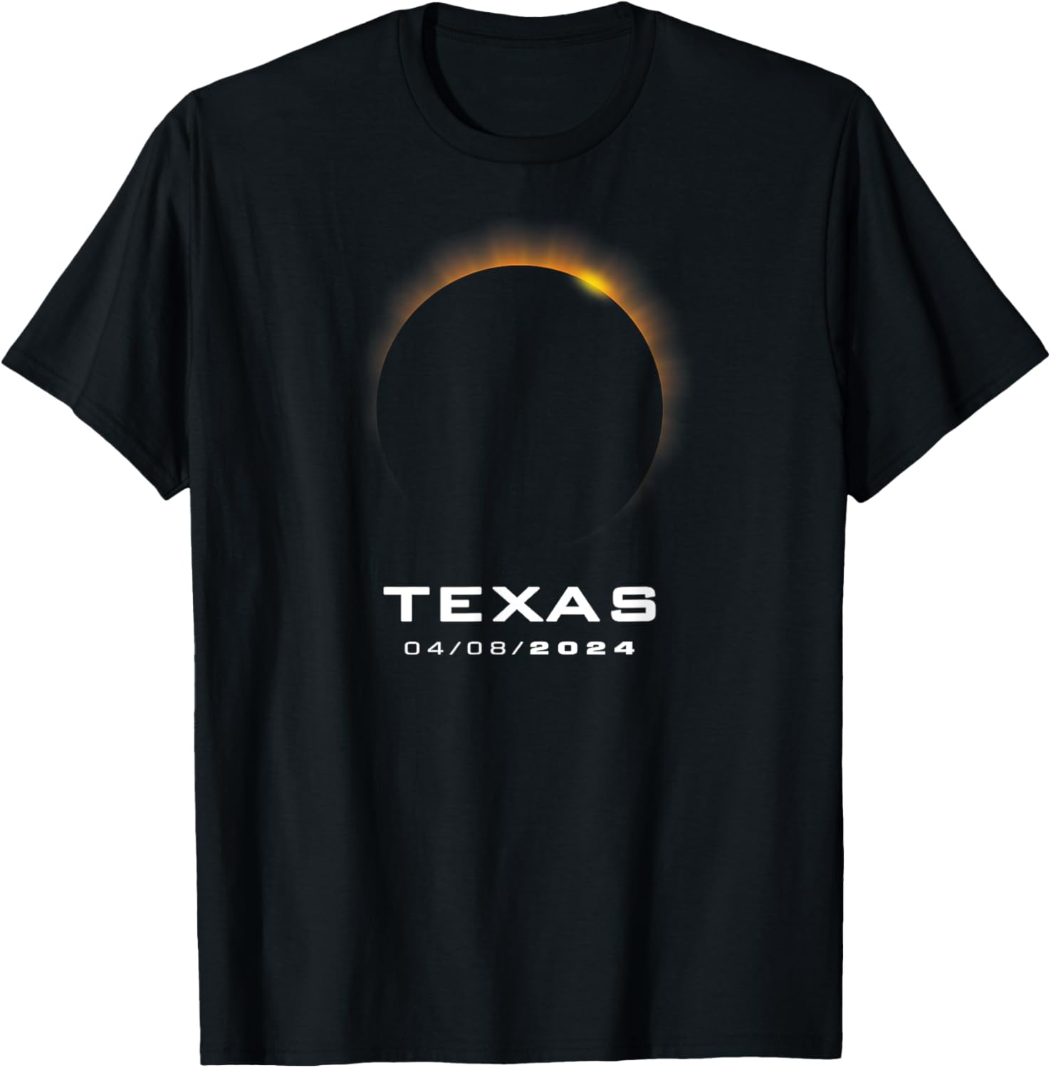 Total Solar Eclipse 2024 Texas T-Shirt