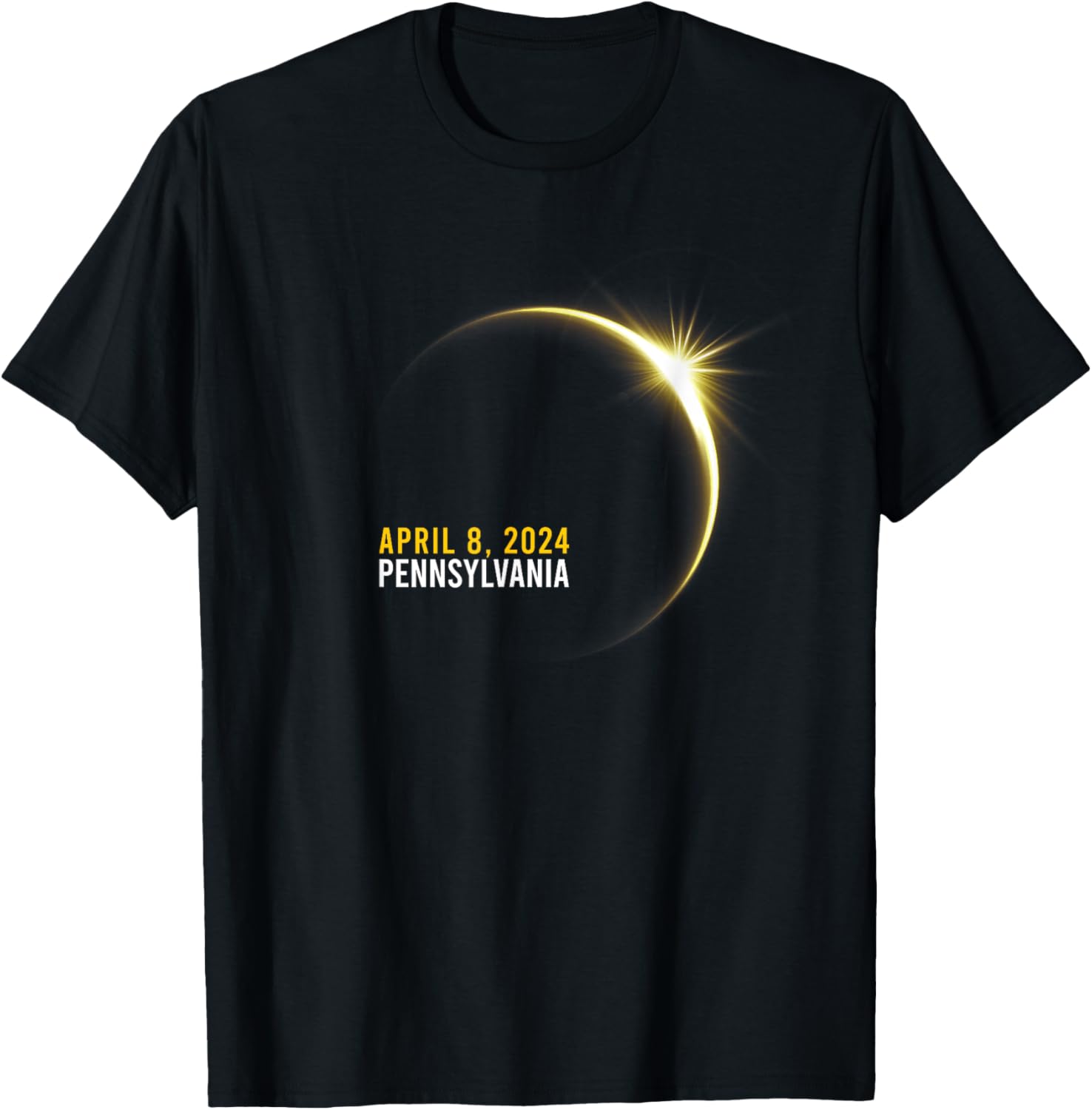 Total Solar Eclipse 2024 Pennsylvania T-Shirt