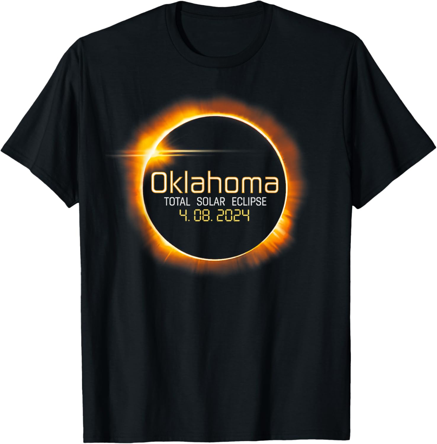 Oklahoma Solar Eclipse 2024 T-Shirt