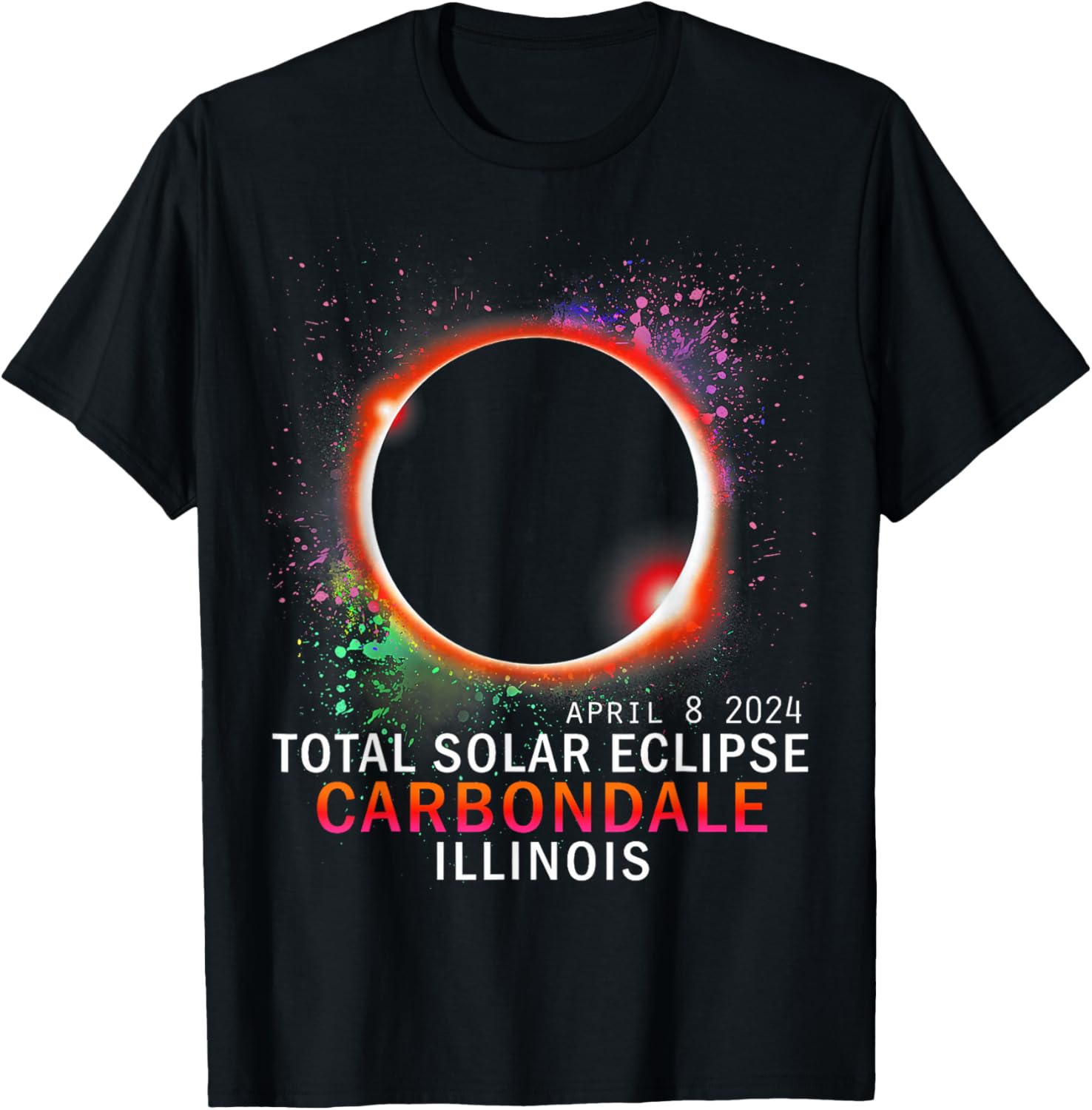 Carbondale Illinois Total Solar Eclipse T-Shirt