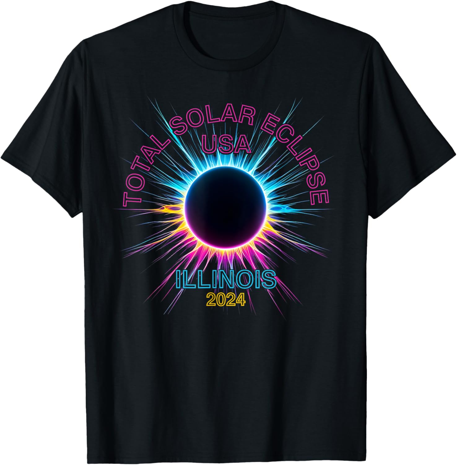 Total Solar Eclipse Illinois T-Shirt