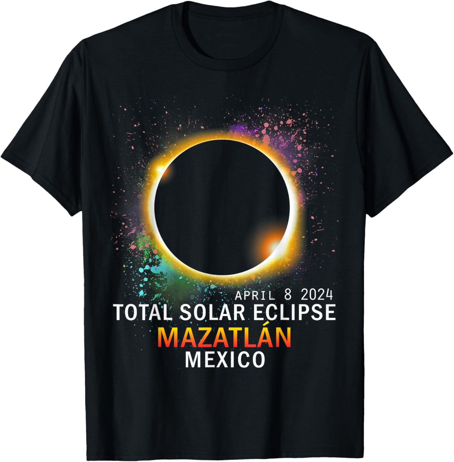 Mazatlan Mexico Total Solar Eclipse 2024 T-Shirt