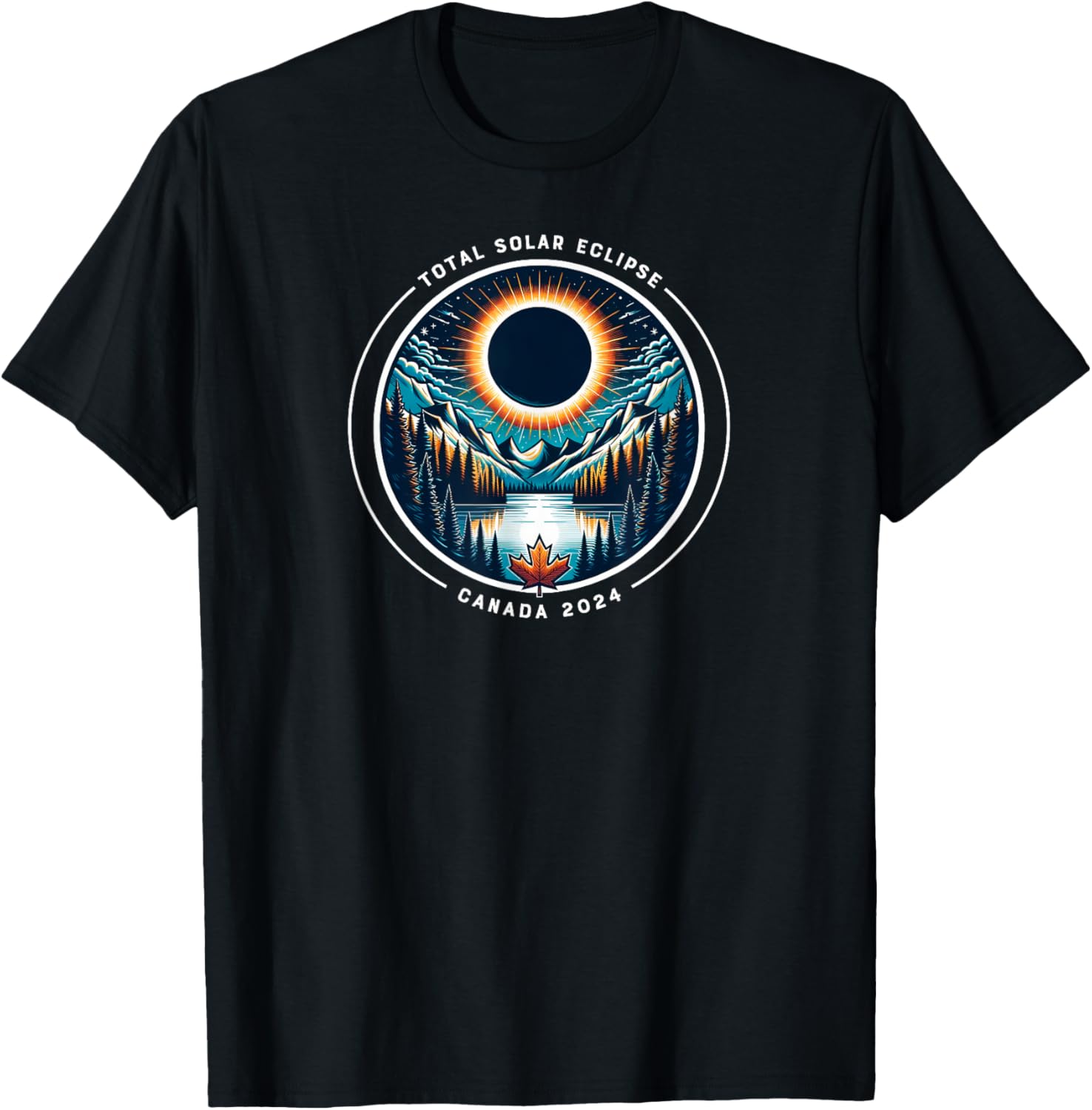 2024 Total Solar Eclipse Canada T-Shirt