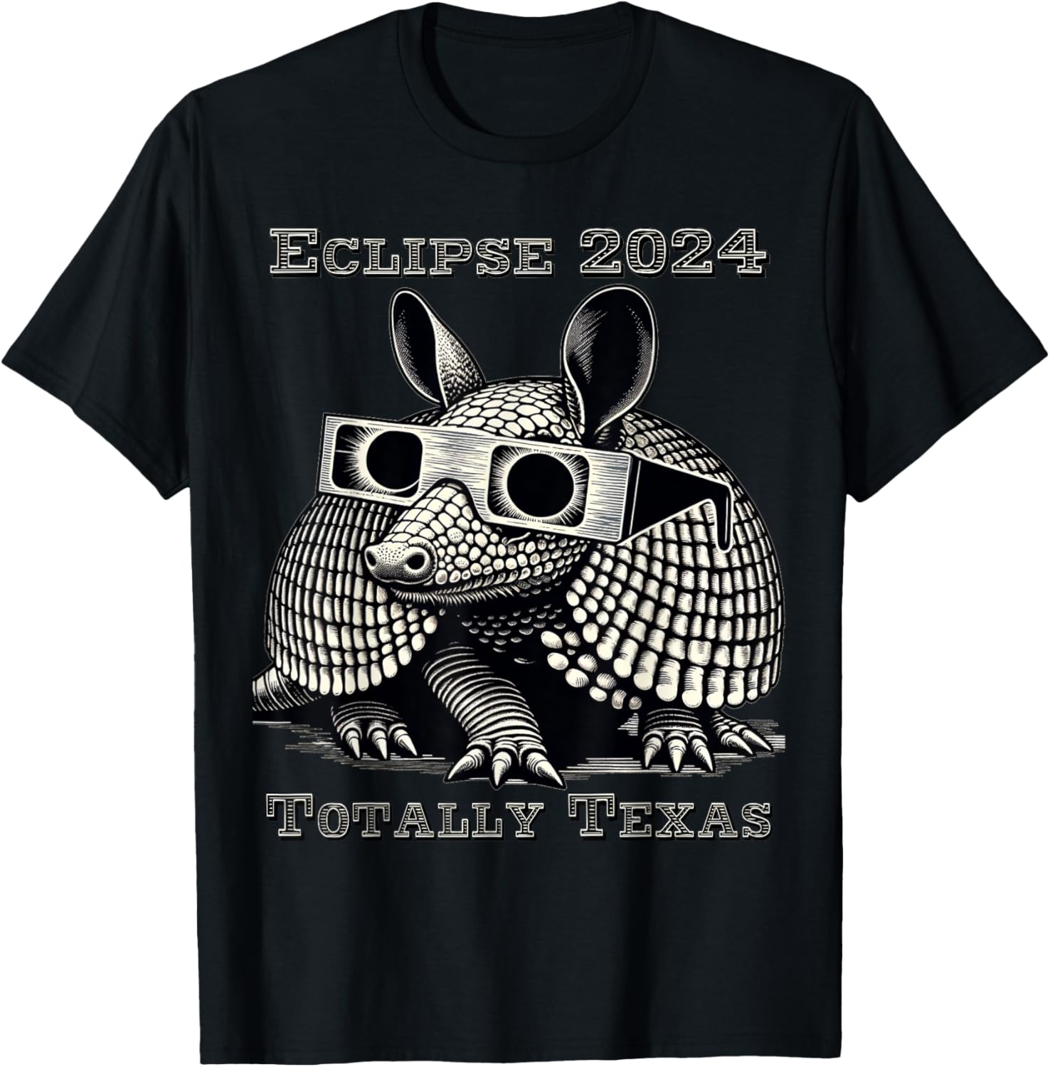 Total Solar Eclipse 2024 Totally Texas T-Shirt