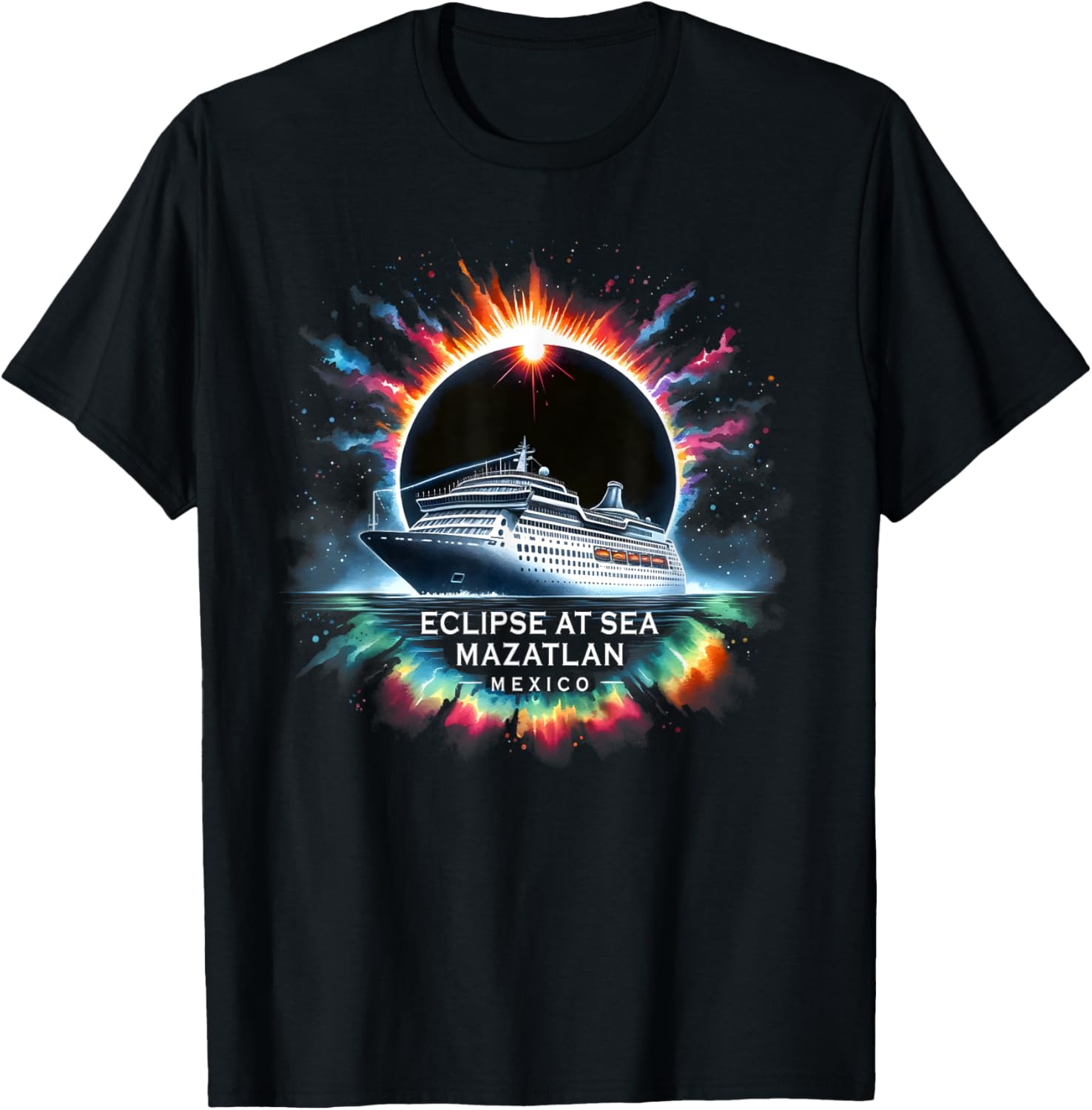 Eclipse At Sea T-Shirt