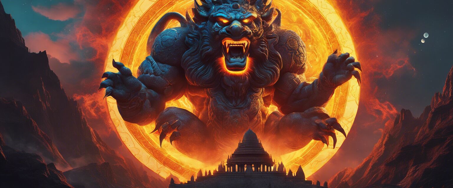 Rahu swallowing the Sun