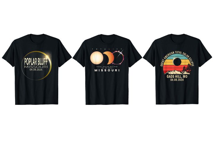 Missouri Total Eclipse Shirts