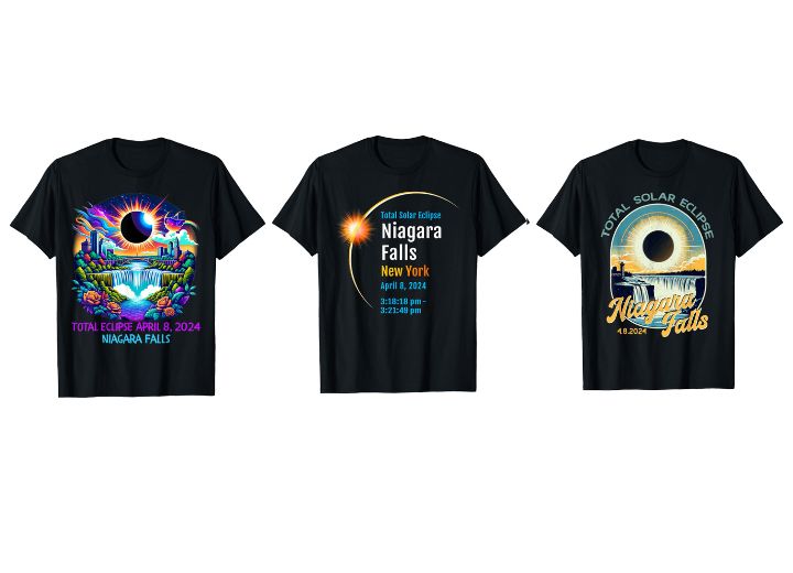 Niagara Falls Eclipse Shirts